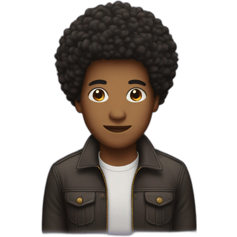 Afro emoji