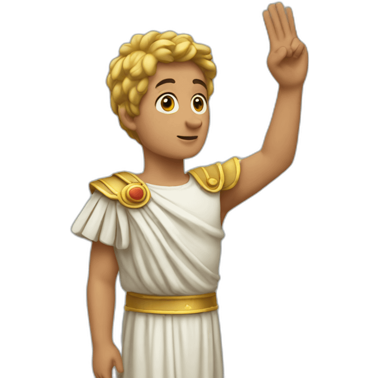 Roman salute emoji