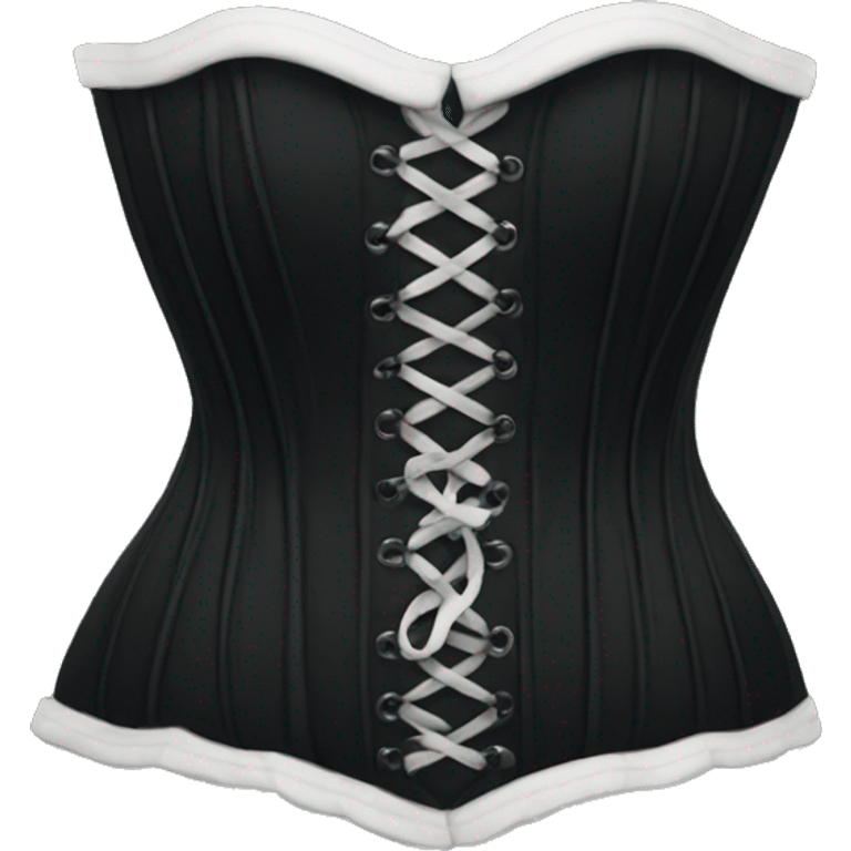 Black corset emoji