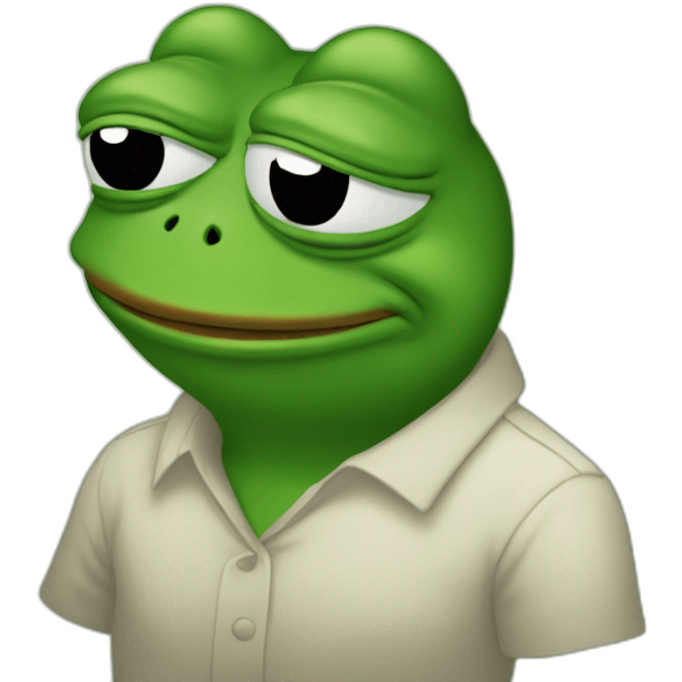 Pepe The Frog Peaceful emoji