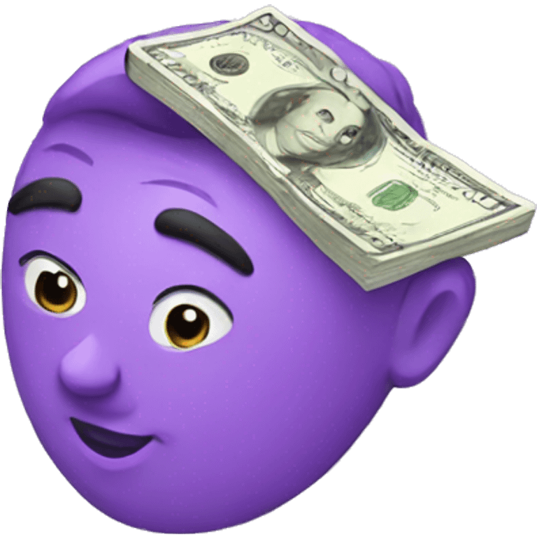 purple money emoji