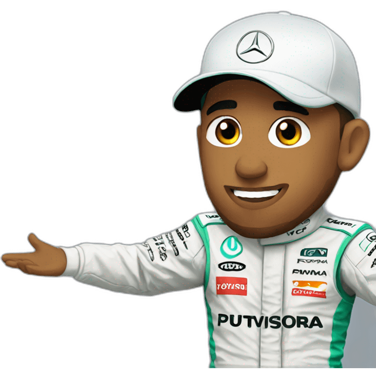 Lewis Hamilton emoji