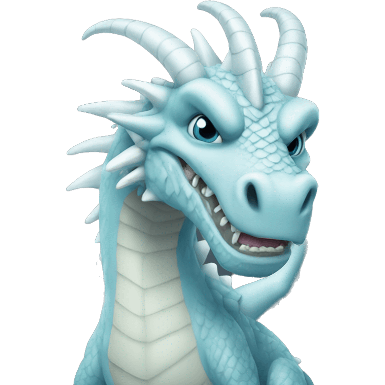 Ice dragon emoji