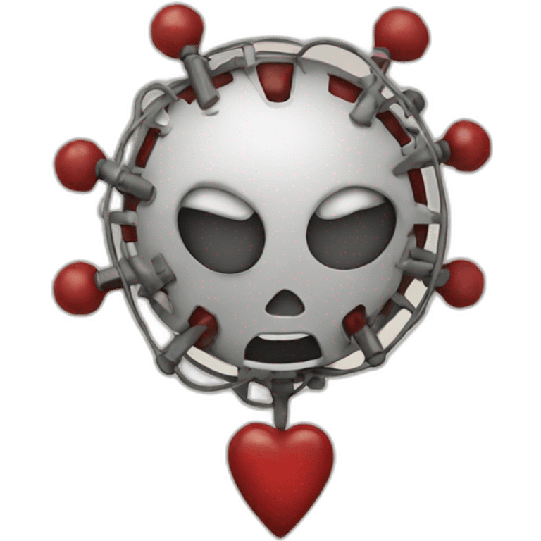 Atomic heart emoji