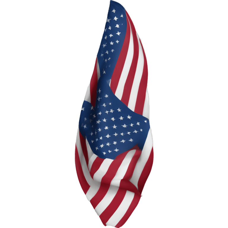 Make an upside down american flag. Plain and clean emoji