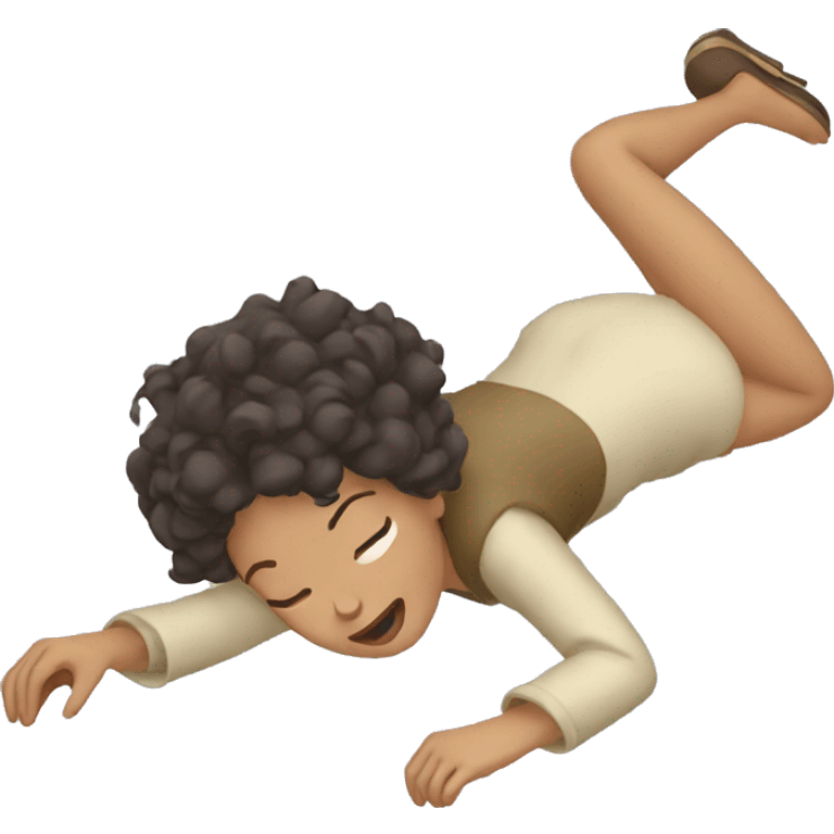  lady falling emoji