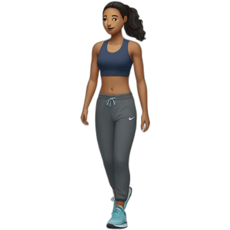 nike jogger emoji