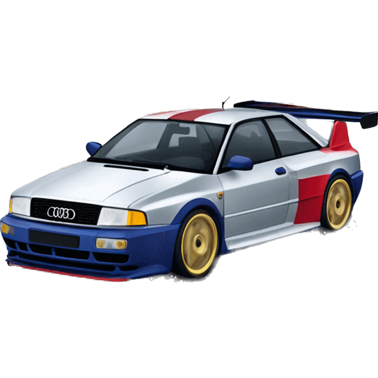 audi rs2 racing against pagani utopia emoji