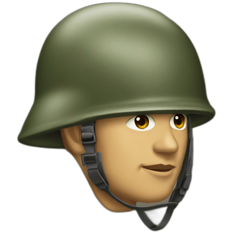 military helmet emoji