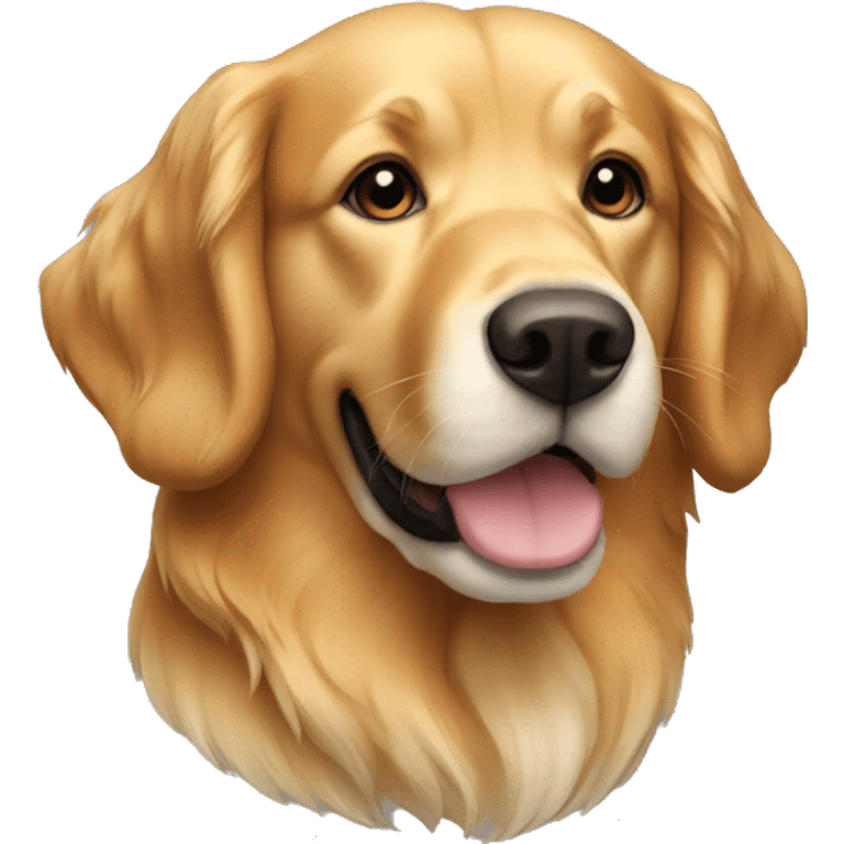 golden retriver female ginger emoji