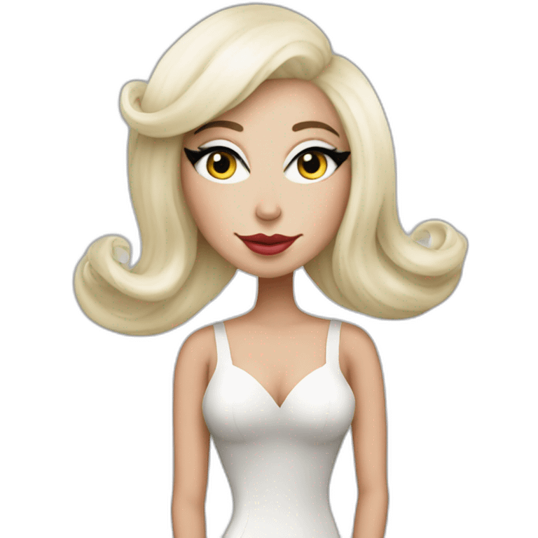 LADY GAGA en spectacle de Jazz  emoji