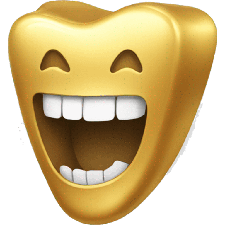 Gold tooth emoji