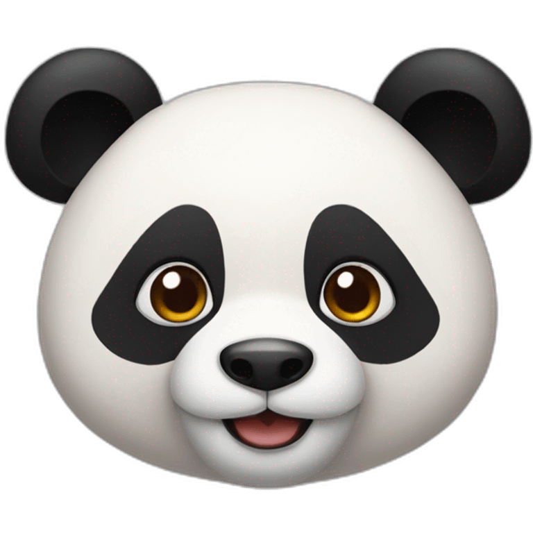 panda roux dans emoji