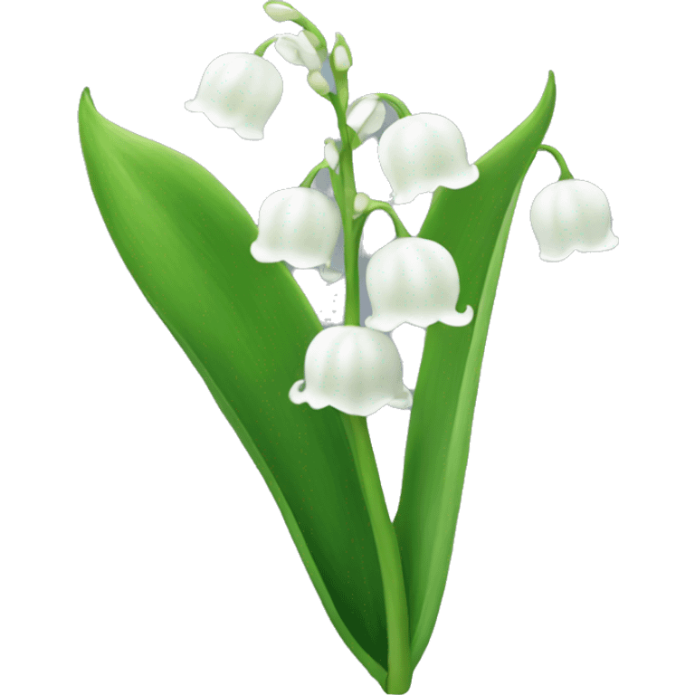 lilly of the valley flower emoji