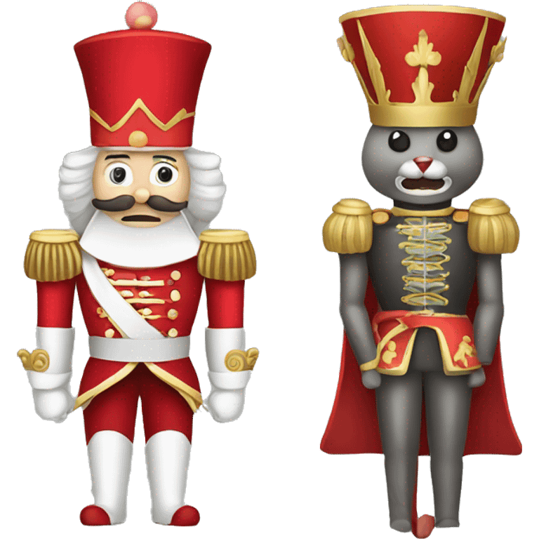 Nutcracker vs mouse king emoji