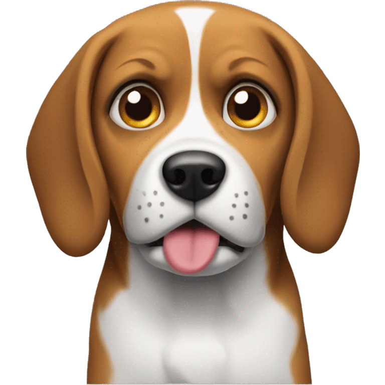 Bad beagle emoji