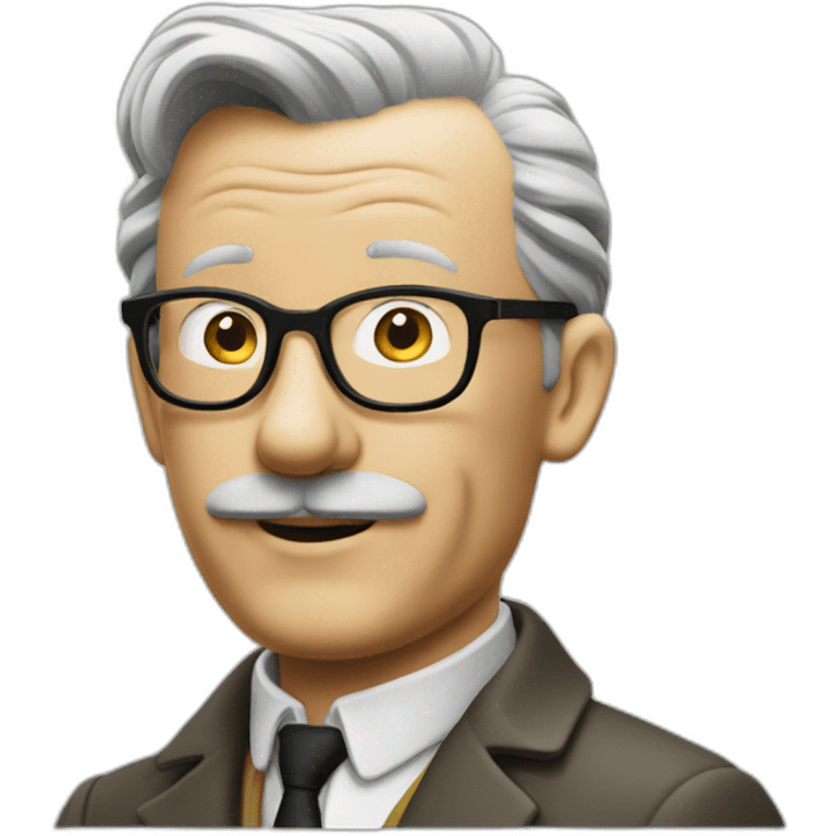 Professor Calculus tintin emoji