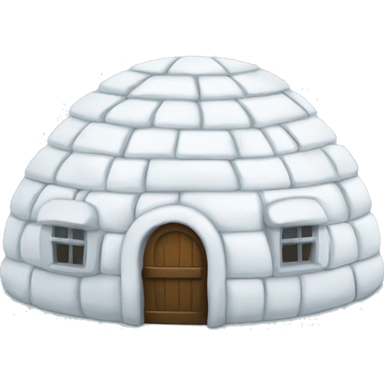 White igloo emoji