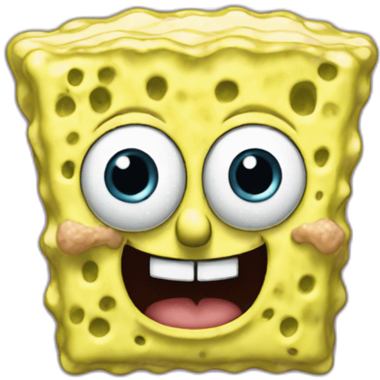 Spongebob stuffed emoji