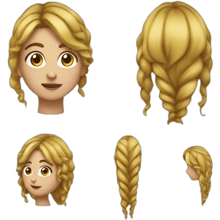 Una peineta original emoji