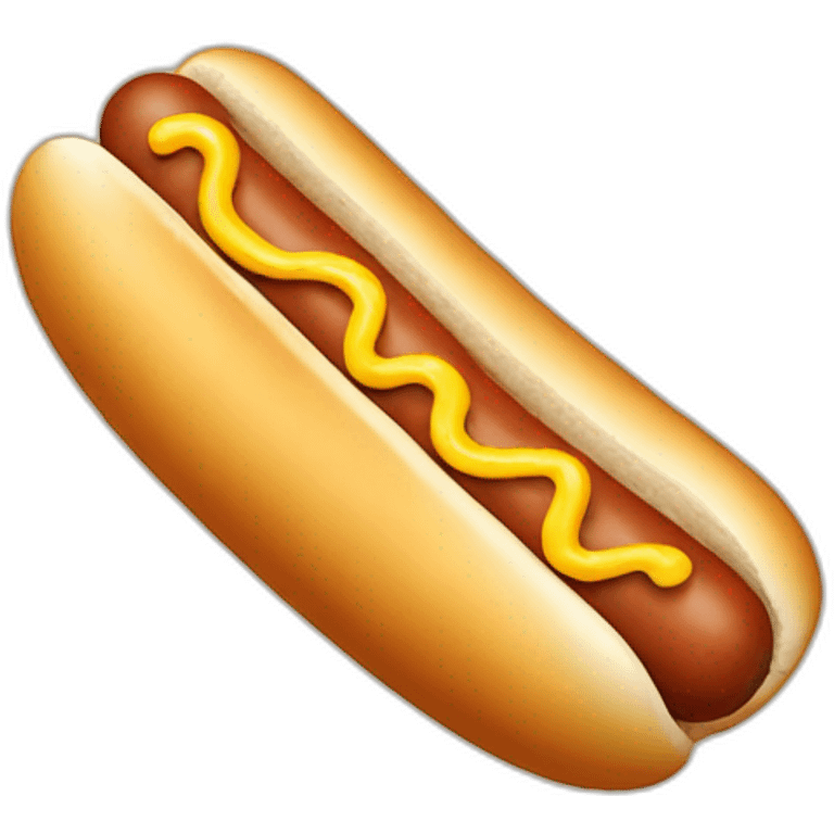 Hot dog sur torut emoji