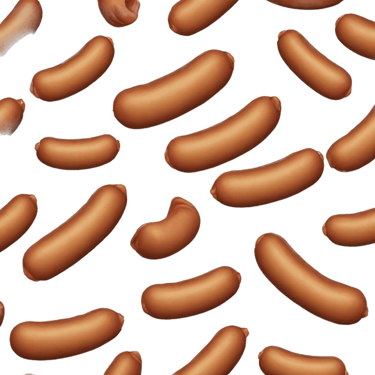 Angry sausage emoji