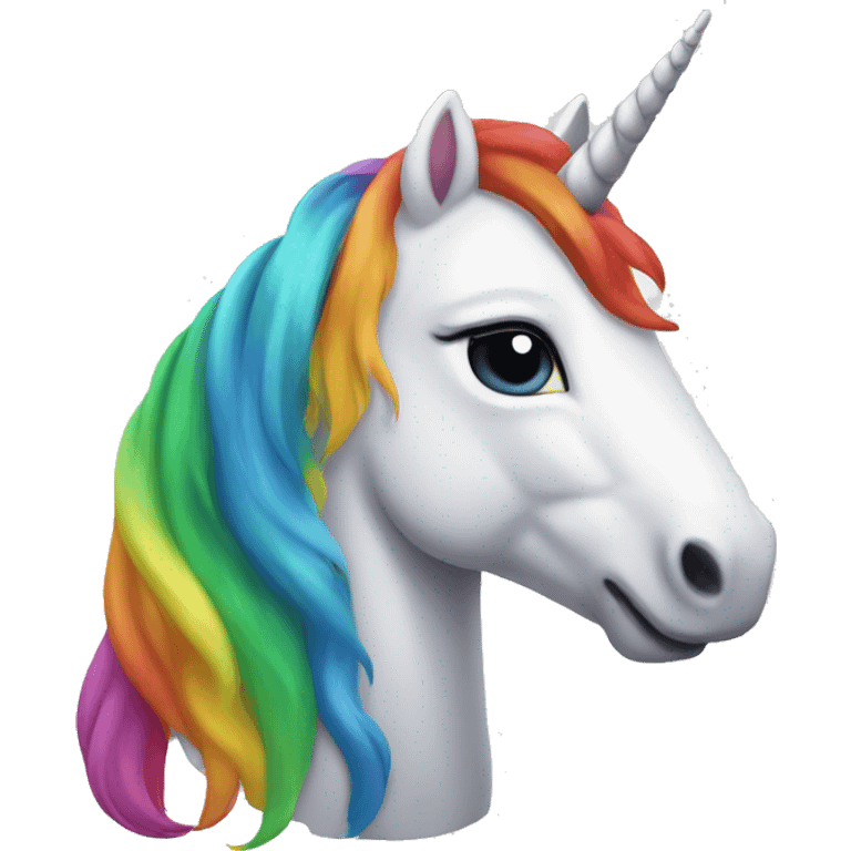 rainbow unicorn  emoji