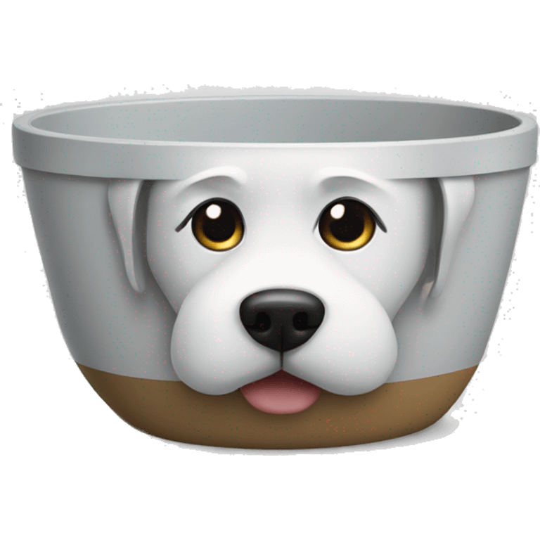 Water ina dogs bowl emoji