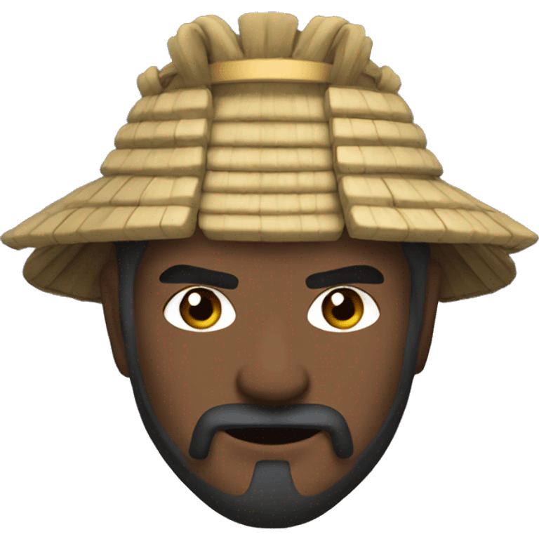 Samurai com mascara  emoji