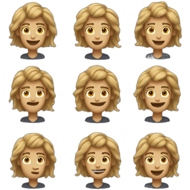 Ross friends emoji