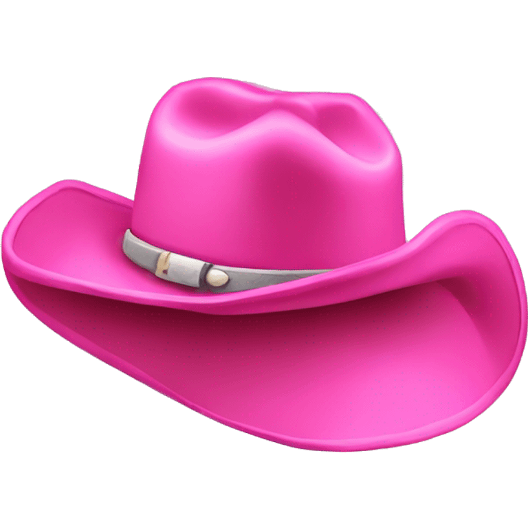 pink cowboy hat emoji