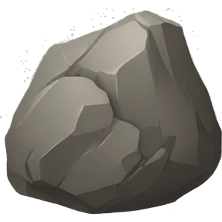 Rock emoji