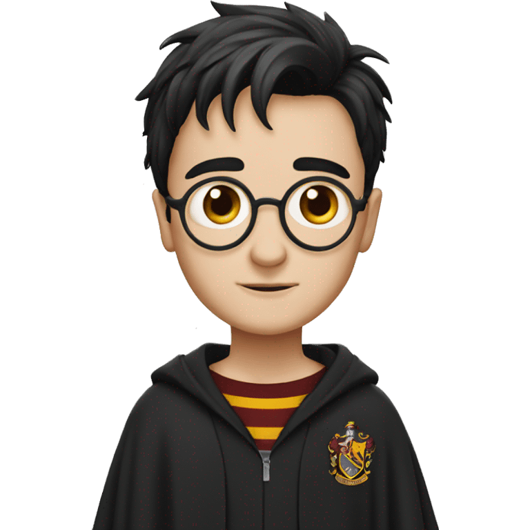 harry potter in harry potter with a scar emoji