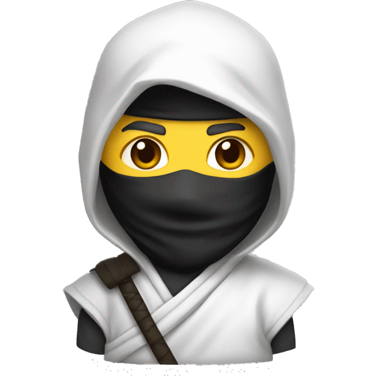 White ninja emoji