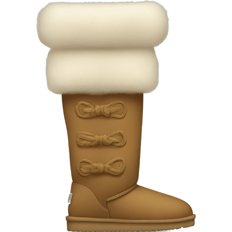  uggs with leg warmers emoji