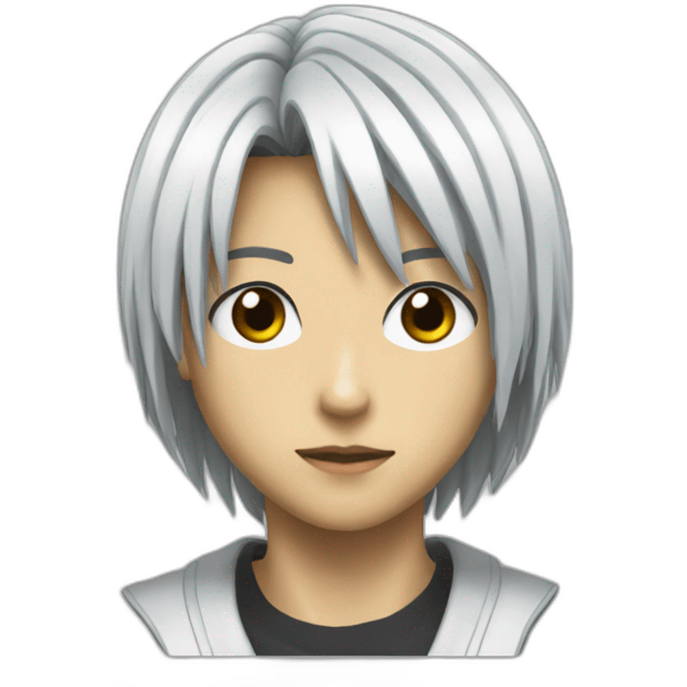 kira from death note tv series emoji