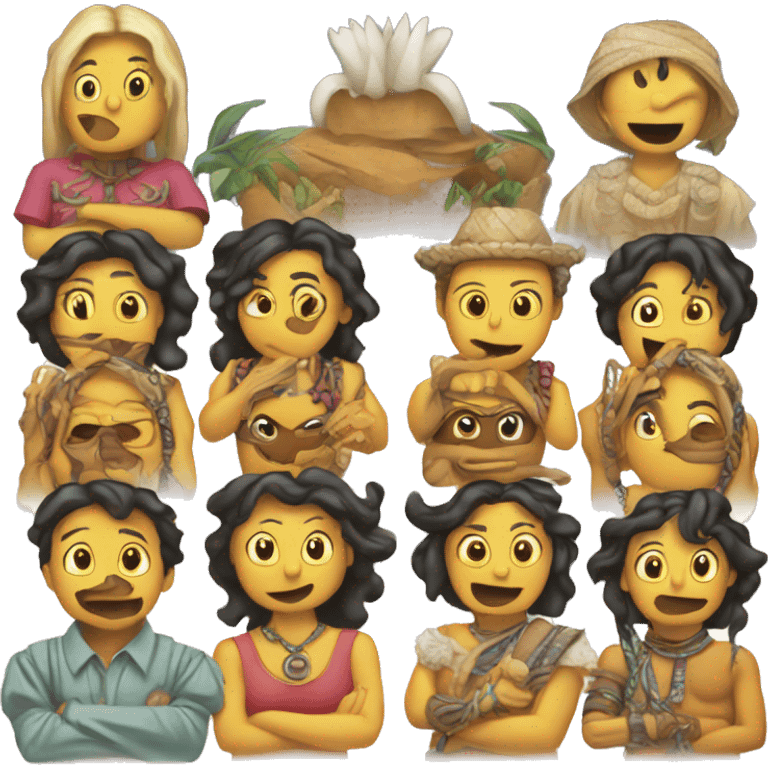 calendario maya año 2000 emoji