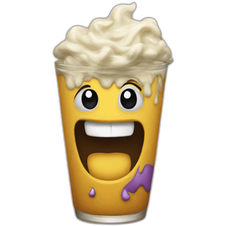 Grimace shake emoji