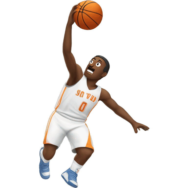 Basketball player shooting  emoji