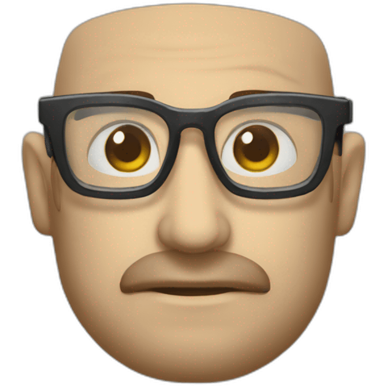 Lunettes cassés emoji