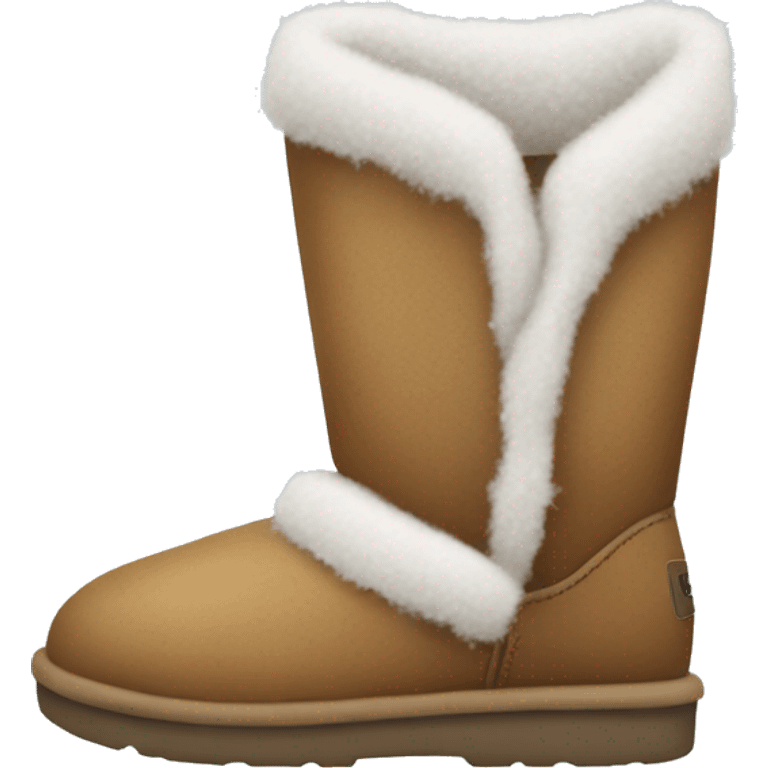 Snowflake wearing uggs emoji