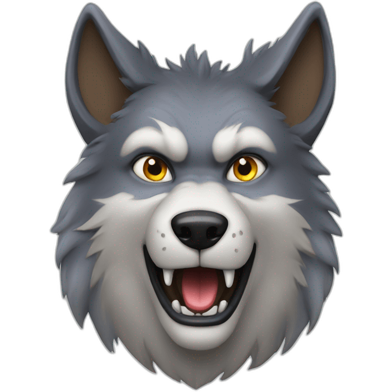 Loup garou emoji