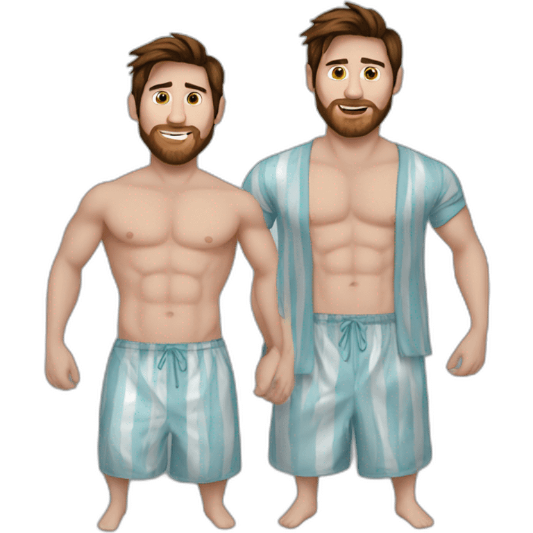 Real-Messi-in-pijamas emoji