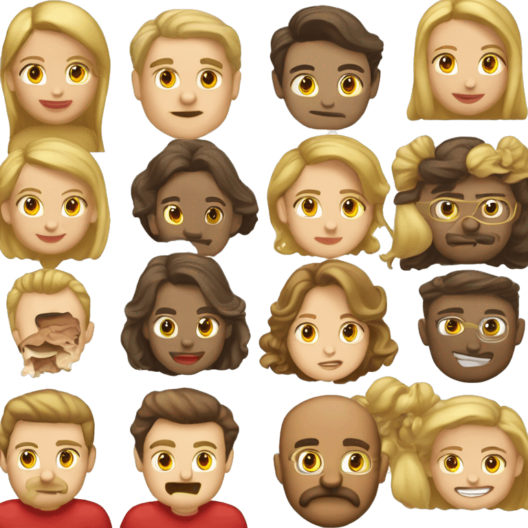 Рыжая собака русский той с длинными ушами emoji