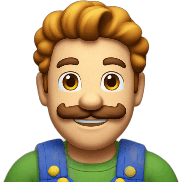 mario with no moustache emoji