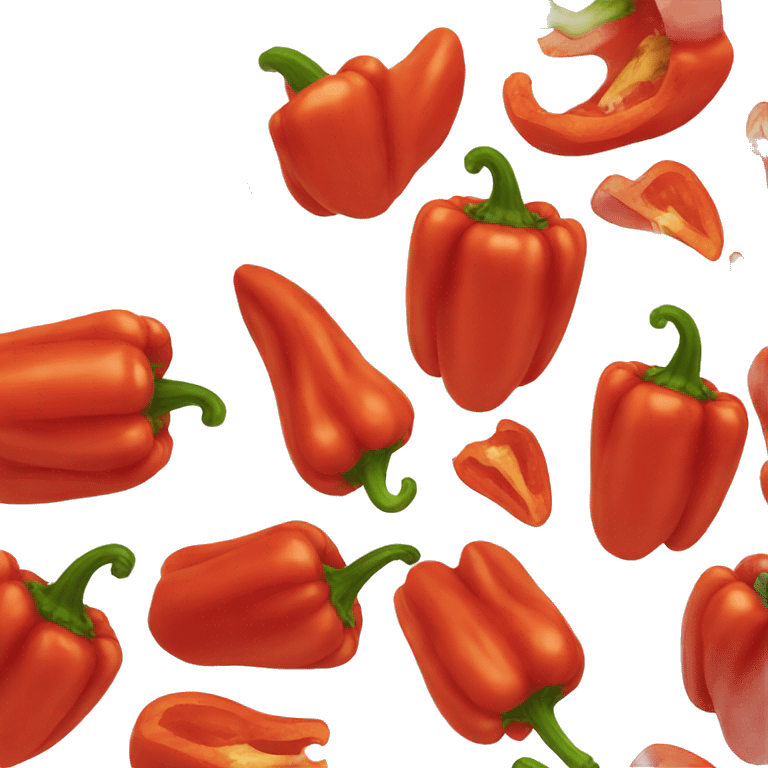 red bell pepper emoji emoji