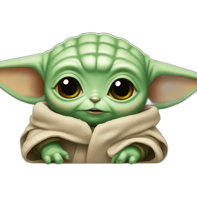 Baby yoda emoji