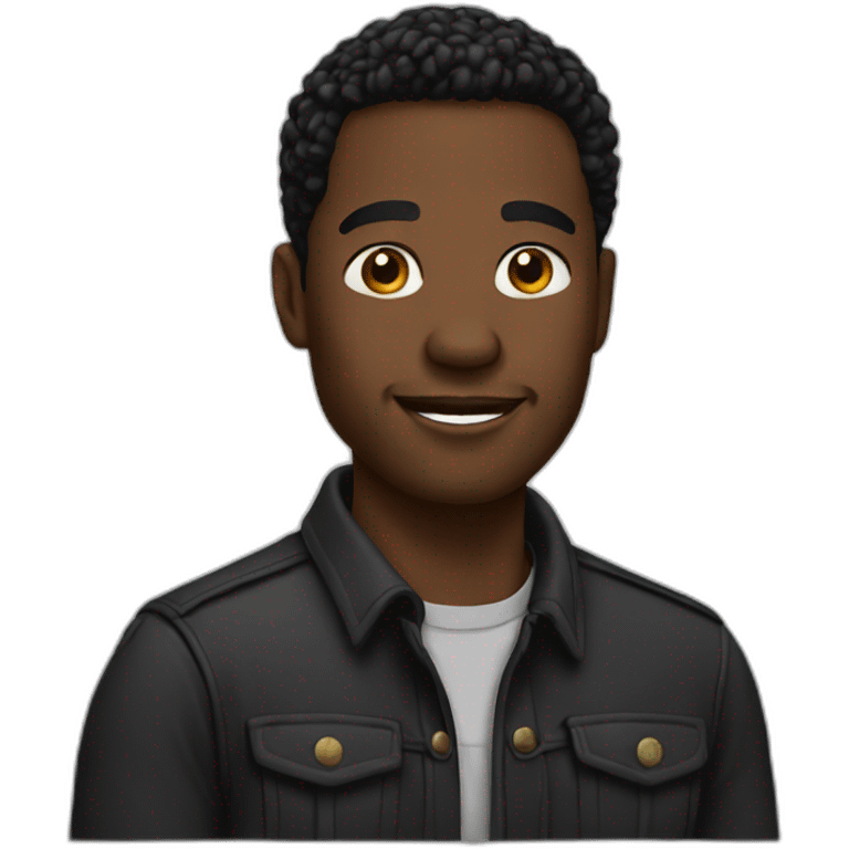 black men emoji