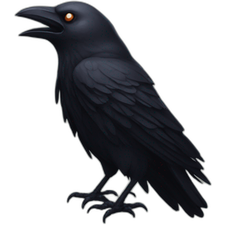 Crow cultist emoji