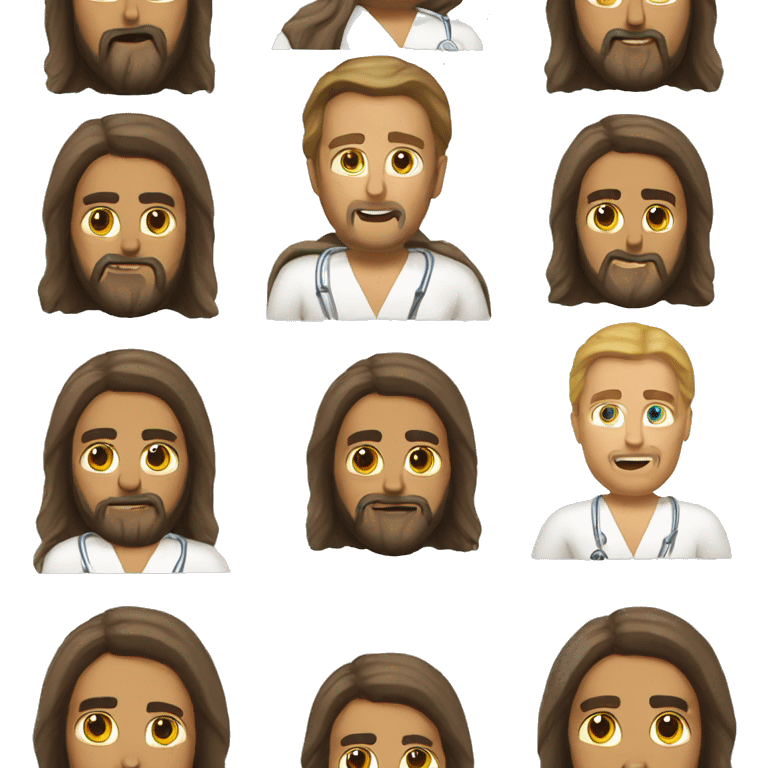 Jesus the chiropractor  emoji